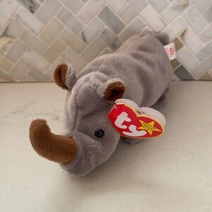 Beanie Baby Rhinoceros- Spike.